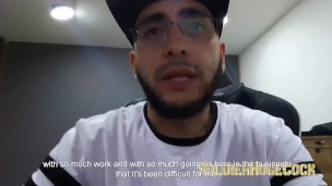 I have a friend helping me clean my office… But she wants to charge me with sex and starts seducin