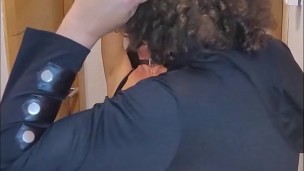 Amateur milf. bdsm session. Anal creampie. Part one.