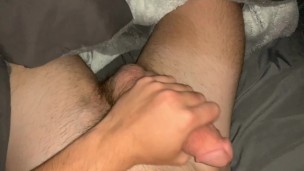 POV – INTENSE AND HARD MORNING JERK OFF IN BED ALONE! (MUSCLE STUD MASTURBATION) 8 INCH BIG COCK