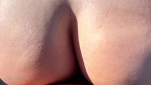 Big Ass blonde girl suck dick and get fucked at the sea – wonderfull public view