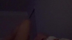 Caressing and playing with myself wishing I had some pussy to taste and dick to ride