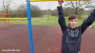 Jeny Smith – pantyhose training
