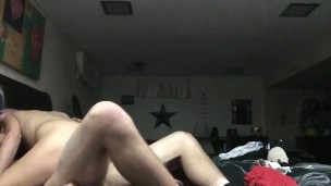 Real couple sneaks away to fuck. Verified couple. Petite milf.